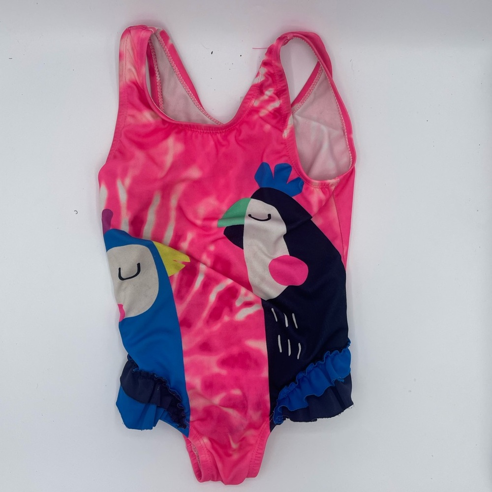 4t girls swimsuit with puffins